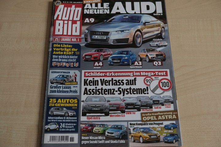 Deckblatt Auto Bild (11/2011)